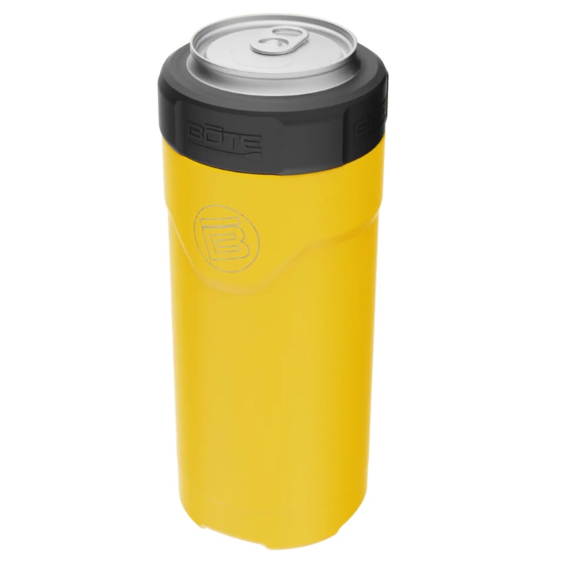 Bote Magnepod Koozie Slim 12oz Yellow