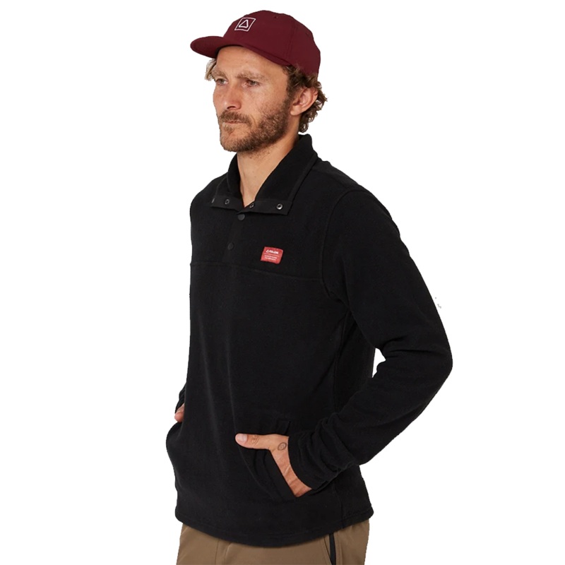 Follow Brand Polar Crew Jacket Black