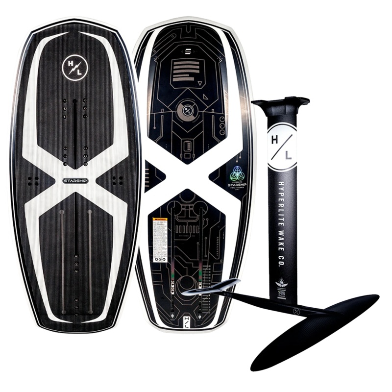 2025 Hyperlite Starship Foil Board With Hyperlite Raptor 1100 Foil Kit