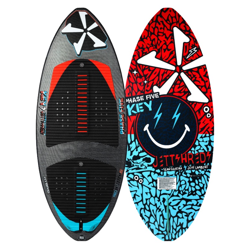 2025 Phase 5 Key Jett Shreds Wakesurf Skim Board