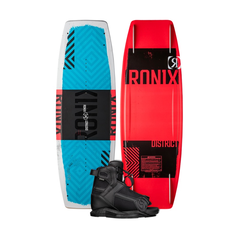 2025 Ronix Boys District Wakeboard With Ronix Divide Bindings