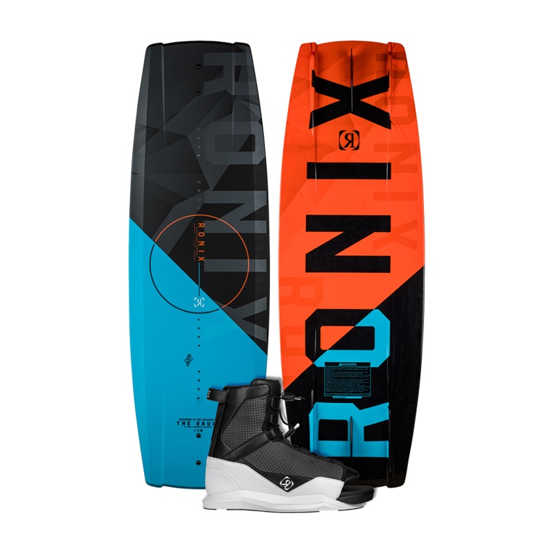 2025 Ronix Boys Vault Wakeboard With Ronix District Bindings