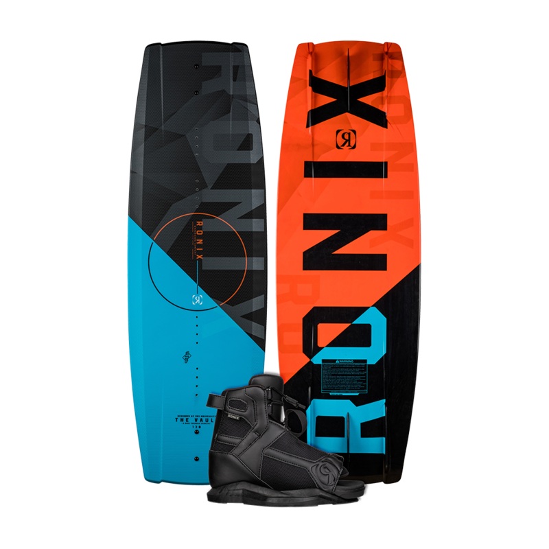 2025 Ronix Boys Vault Wakeboard With Ronix Divide Bindings