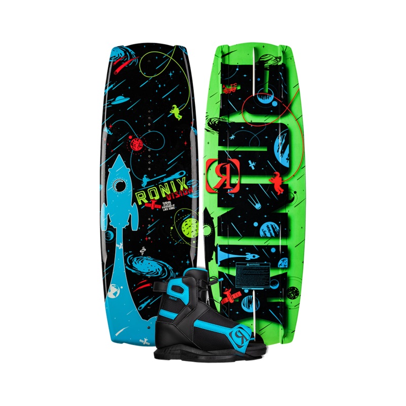 2025 Ronix Boys Vision Wakeboard With Ronix Vision Bindings